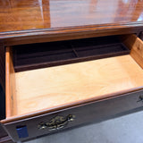 Solid Wood Dresser with Attached Mirror