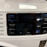 GE Smart White Front-Load Washer with UltraFresh Vent System & Matching GE Smart Electric Dryer with Sanitize Cycle