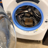 GE Smart White Front-Load Washer with UltraFresh Vent System & Matching GE Smart Electric Dryer with Sanitize Cycle