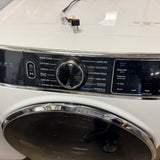 GE Smart White Front-Load Washer with UltraFresh Vent System & Matching GE Smart Electric Dryer with Sanitize Cycle
