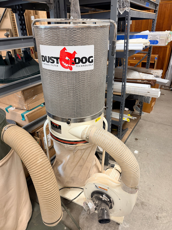 JET Vortex Dust Collector with Dust Dog Canister Filter