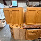 10pc Wood Kitchen Cabinet Set