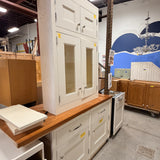3pc White Cabinet Set