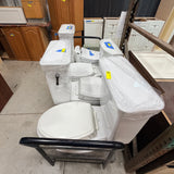 TOTO White 2-Piece Elongated Toilet w/ Seat