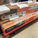 Pergo Outlast+ Waterproof High-Performance Laminate Wood Flooring – Medium Brown Wood Tone, Multiple Boxes