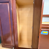 4pc Cherry-Finish Wood Kitchen Cabinet Set