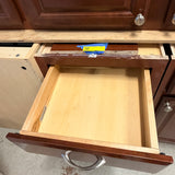 4pc Cherry-Finish Wood Kitchen Cabinet Set