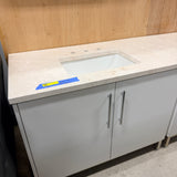 Modern Bathroom Vanity w/ Stone Top & Undermount Sink