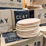 8pc Clay Imports Handmade Terracotta Round Texas Penny Tile
