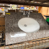 Granite Vanity Top w/ Undermount Sink & Chrome Faucet