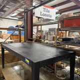 Black Wooden Dining Table
