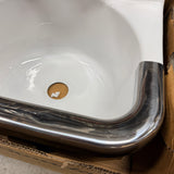 American Standard Cast Iron Wall Mount Service Sink w/ Faucet