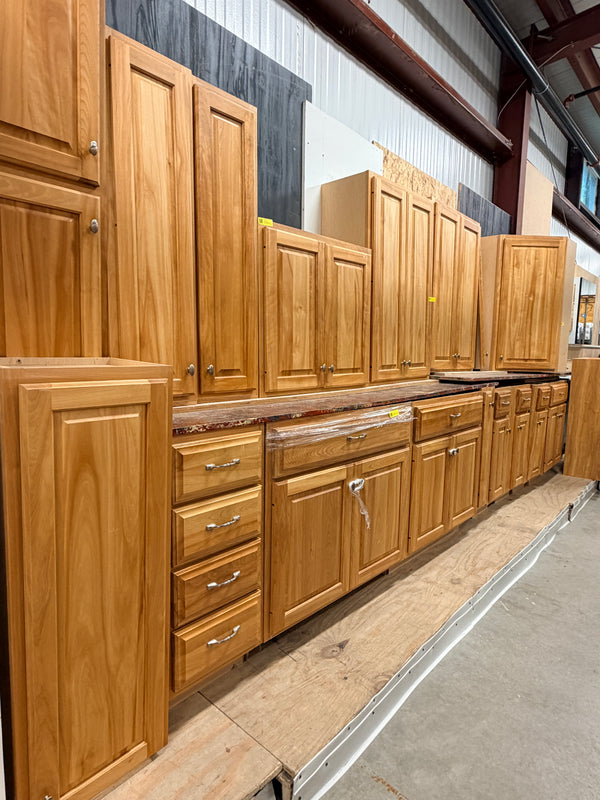 19pc Wooden Kitchen Cabinet Set