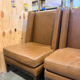 Leather Brown Armchair