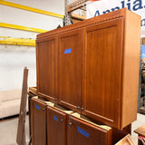 16pc Cherry Kitchen Cabinet Set (Shaker Style)