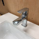 Double-Sink Bathroom Vanity (White Shaker Style)