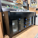 3pc Double Bathroom Vanity w/ Mirror