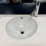 3pc Double Bathroom Vanity w/ Mirror