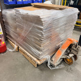 Engineered White Oak Hardwood Flooring (Buckskin Color, 7.5" Wide Plank, Random Length, UV Gloss Finish, Model FPNFWOP01AS1TD2) (3 Pallets)